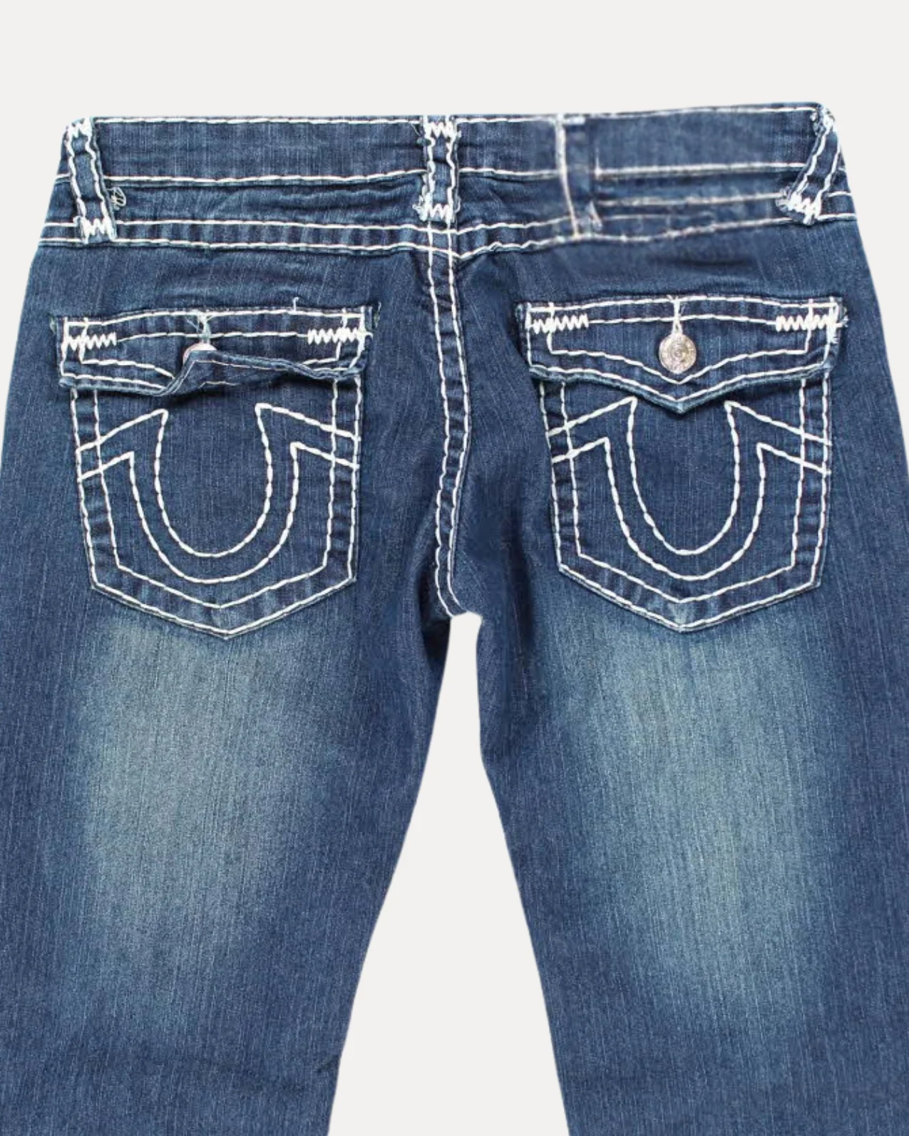 Heritage Stitch Straight Jeans - Image 5