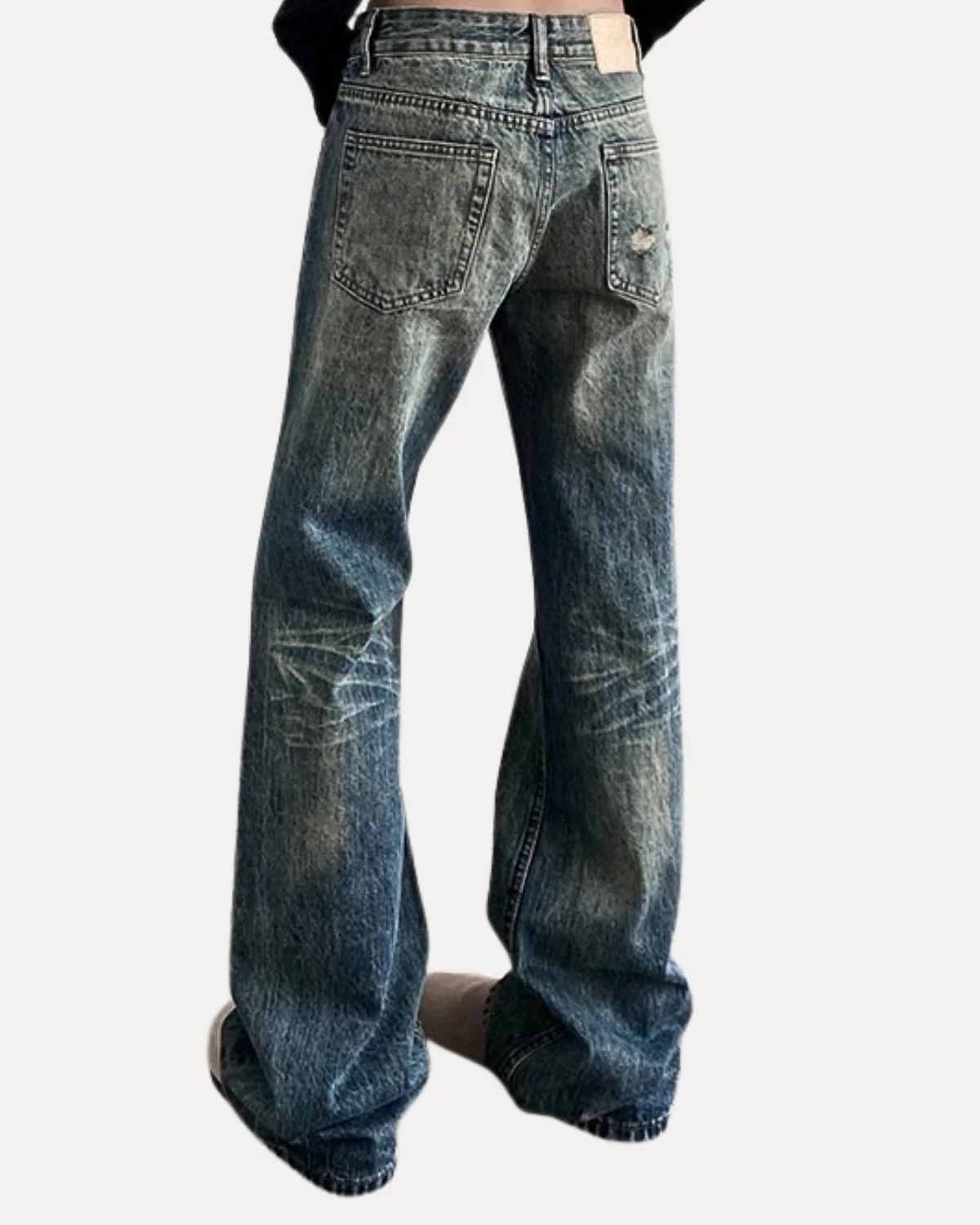 Rustic Wash Jeans - Image 3