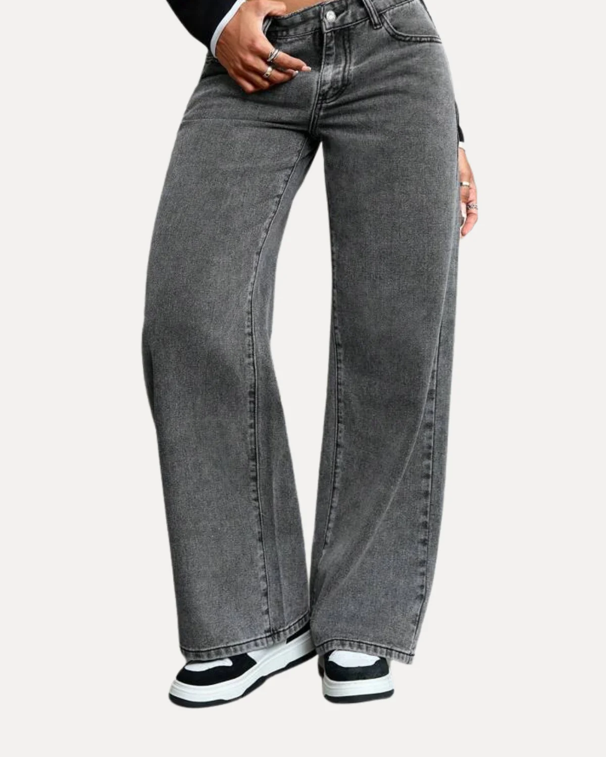 Shadow Wide Leg Jeans - Image 3
